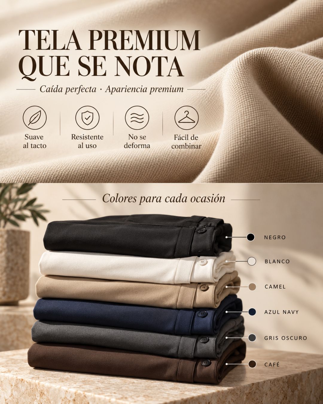 PANTALON HILTON OLD MONEY
